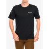 Bavlnené tričko Columbia North Cascades Short Sleeve Tee - black/pasteled framed