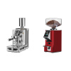 Rocket Espresso Porta Via + Eureka Mignon Specialita Smart, CR ferrari red