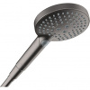 Hansgrohe Ručná sprcha Raindance Select S 3jet, kartáčovaný čierny chróm 26014340