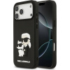 Karl Lagerfeld 3D Rubber Karl and Choupette kryt iPhone 17 Pro čierny 57983127704