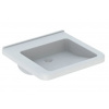 Geberit Selnova Comfort Square bezbariér.umýv. 55x52,5cm,bez otv.pre bat,bez prepadu,Biela GEB 500.787.01.7
