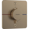 Hansgrohe Sprchová batéria Comfort Q s 2 výstupmi, brúsený bronz 15583140