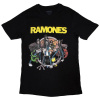 Ramones - Cartoon Band (Black) (tričko) Medium