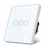 BOT Smart dotykový vypínač osvetlenia WiFi THREE SL13 biely