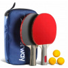 Prenosná súprava na stolný tenis ping pong pre 2 osoby Pro Spin