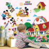 3D Nálepka na stenu Mickey and Minnie friends