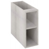 Sapho TREOS skrinka spodná policová 20x53x50,5cm, dub Polar, TS020-1010
