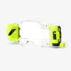 100% ARMEGA Forecast Film System Fluo Yellow - Clear Lens
