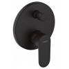 Hansgrohe Vernis Blend Vaňová podomietková bezp.batéria, 2 výstupy, vrch.diel Čierna matná HG 71467670