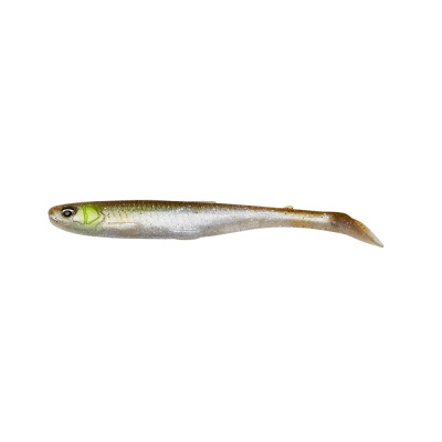 Slender Scoop shad 9 cm 4 g GREEN SILVER Savage Gear