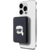 Karl Lagerfeld Karl Head Pin Magsafe Inductive 5000Mah 16W Powerbank - čierna