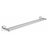 Grohe QuickFix Start Dvojitý držiak na uteráky, chróm 41203000-GR