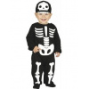 Detský kostým kostlivec - kostra - Halloween - vel.12-18 mesiacov