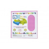 L-W Toys Veľká podložka na stavanie 50x50 bodů ružová