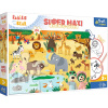Trefl SUPER MAXI Deti a Medveď 24 dielov