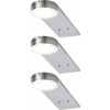 Paulmann LED nábytková svítidla 3x3W 15VA dlouhá 230V/350mA 200x50mm Satin iron/Metal Acrylic