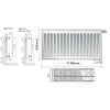 PURMO Radiátor CV33 500/1100 (PURMO CV33 500/1100)