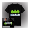 Nočné svetelné tričko / tričko - Batman, Velikost XXL