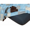 Dadka Jersey prestieradlo tmavo sivé rozmer 90x200 cm.