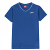 Slazenger V Neck T Shirt Junior Boys Royal Blue 9-10 Years