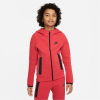Nike Sportswear Tech Fleece Full-Zip Hoodie Juniors Red/Black 13 rokov