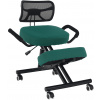Tempo Kondela Ergonomická klekačka RUFUS zelená/černá