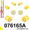 076165A: Front suspension and ream beam bush kit SPORT 19mm 070003 14mm Yellow