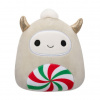 Jazwares Squishmallows Plyšák Figurka White Yeti a Peppermint Swirl Belly 12 cm