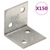 vidaXL Uhlové konzoly 150 ks 2 mm 30x25x30 mm pozinkovaná oceľ - 82032-36421