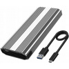 Puzdro na SSD NVMe SATA PCIe M.2 USB-C 3.1 Adaptér Vrecko na disk M2