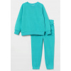 Teplaková súprava - H&M Detské dráhy veľkosť 134 Červená, námornícka modrá, tyrkysová (H&M Super Tracksuit Mikina + bežcov R.134 Tyrkysová)