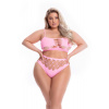 NEON DREAMS 2KS PODPRSENKY RUŽOVÁ, PLUS SIZE