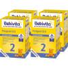 4x BEBIVITA Mlieko 2 Instantná pokračovacia mliečna výživa od uk. 6. mesiaca, 500 g VP-F159136
