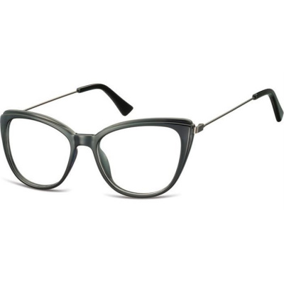 Dámske nedioptrické okuliare Mačací Šarm - Čierne Montana CP121