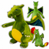 Plyšový maskot Pokémon Charizard 30 cm zelený drak (Plyšový maskot Pokémon Charizard 30 cm zelený drak)