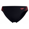 Speedo Pánske plavky - HYPERBOOM SPL 7CM BRF - čierna/oranžová 6