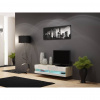 Cama Meble Tv stolík VIGO NEW 140, dub sonoma/biely lesk