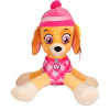 psík Skye ružová v zimnej čiapke Paw Patrol Rescue 50 cm