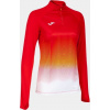 Joma Dámska mikina ELITE VII SWEATSHIRT RED-WHITE-YELLOW Veľkosť: M