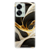 Odolné silikónové puzdro iSaprio - Black and Gold - OnePlus Nord 2T 5G