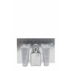 Afnan Supremacy Silver Darčeková sada pánska EDP 100 ml, sprchový gél 100 ml a balzam po holení 100 ml