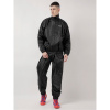 Lonsdale Sauna Suit Zip Senior Black/White S