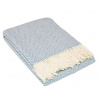 Vlnená deka MERINO PALMA Light Blue