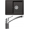 Set Schock S1-3 (dřez Toledo D-100XS Stone + baterie SC-90 Stone)