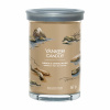 Yankee Candle AMBER & SANDALWOOD - Veľká sviečka v pohári Signature 567g