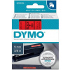 páska DYMO 40917 D1 Black On Red Tape (9mm)