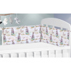 Bellatex Mantinel do dětské postýlky, Sovička na větvi - 70x28 cm