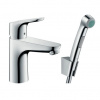 Hansgrohe Focus Umývadlová batéria s bidetovou sprchou, chróm 31927000