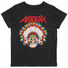 Anthrax tričko War Dance Čierna 9 – 10 rokov