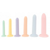 Análne, vaginálne, strap-on Dildo ks 6 ks, šesť v rade